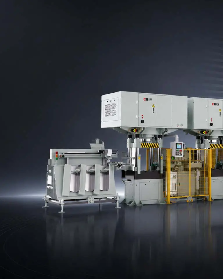 Cosmos Press industrial hydraulic press manufacturing