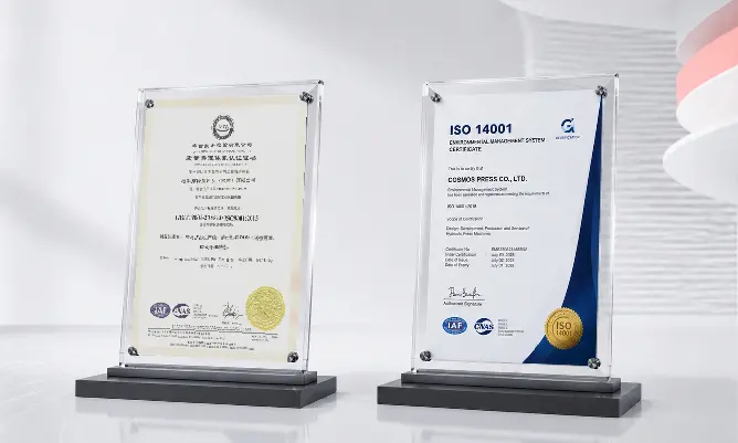 ISO/CE CERTIFICATION