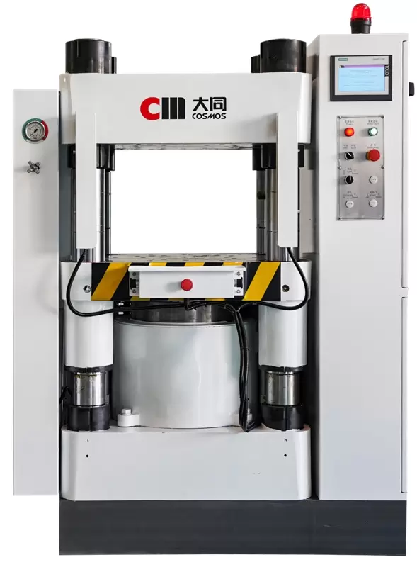 Cosmos Press Showcased Automated Hot-Press Production Line for Brake Pad at the 28th International Friction & Sealing Material Technology Exhibition